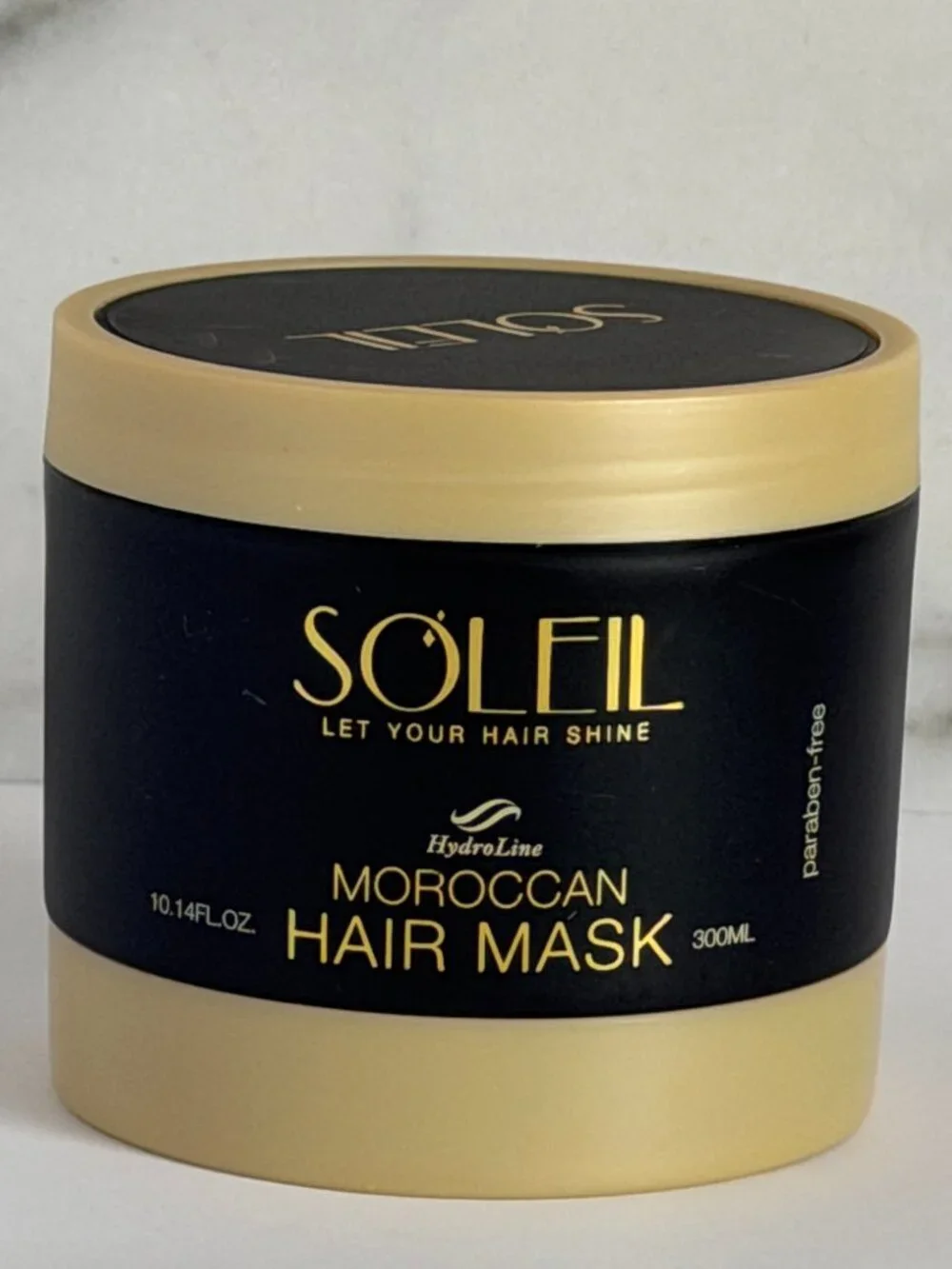 Soleil HydroLine Moroccan Hair Mask 10.14 oz / 300ml Paraben-Free Deep Condition